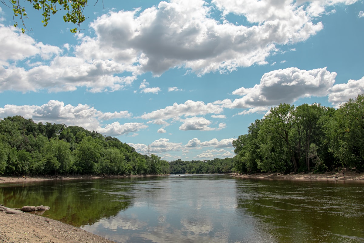 The bluffs above La Crosse, Wisconsin